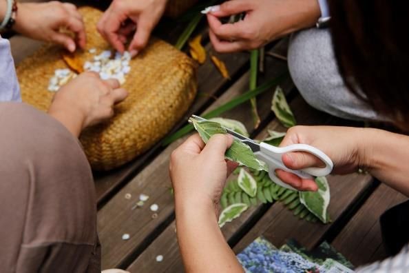 大梯田花卉生態農園：以花草拼出的大地之畫
